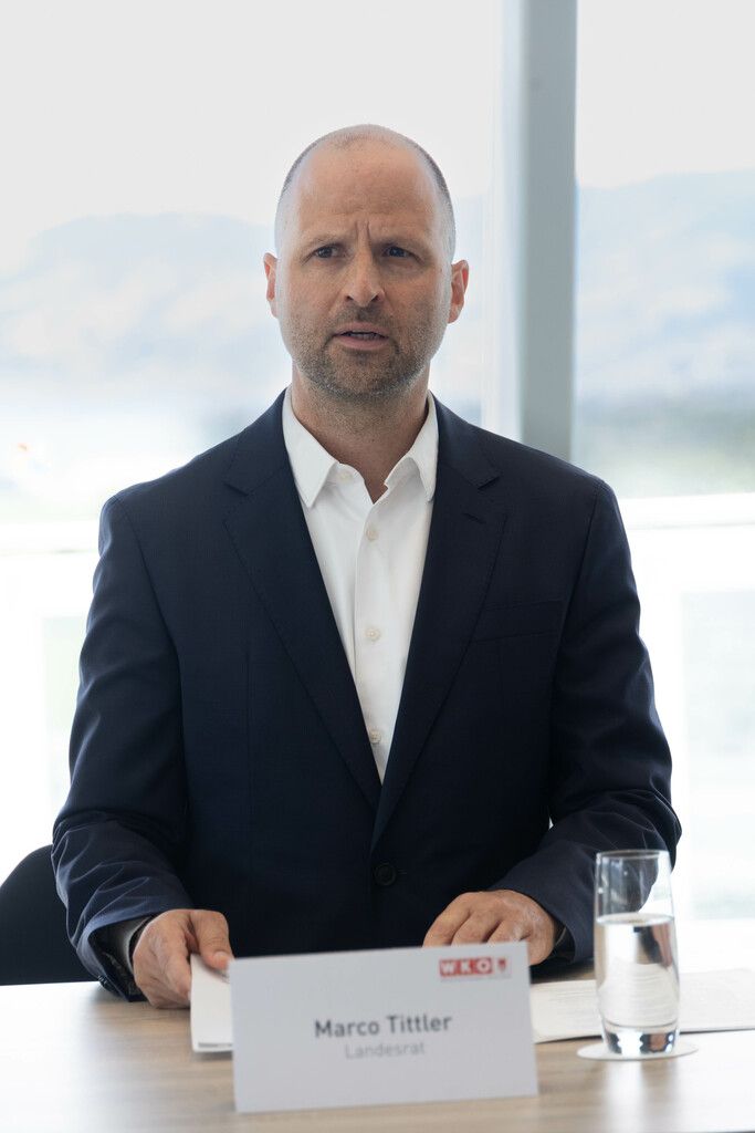 Wirtschaftslandesrat Marco Tittler.⇒Hartinger
