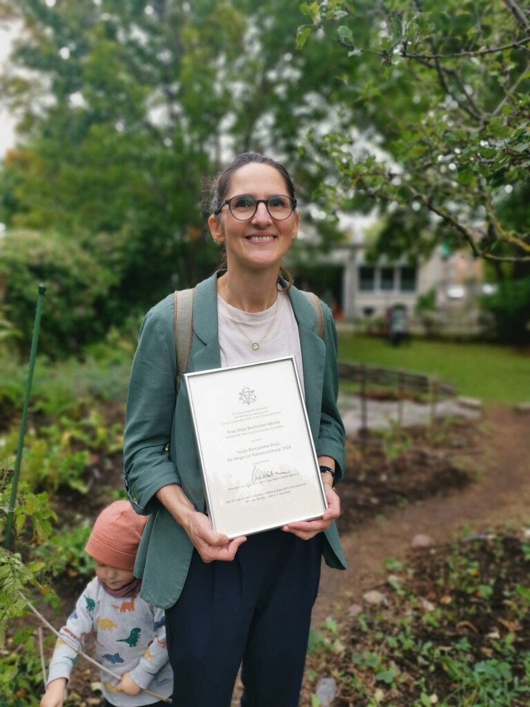 Anja Burtscher-Marte darf sich über den renommierten „Sonja-Bernadotte-Preis“ freuen.OGV Vorarlberg