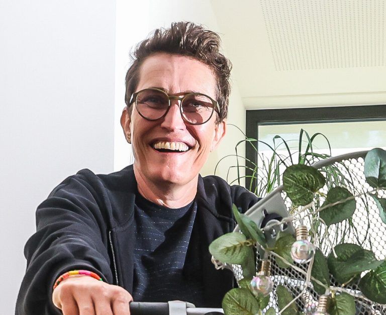 Brigitte Stadelmann von der Amazone in Bregenz.⇒Steurer