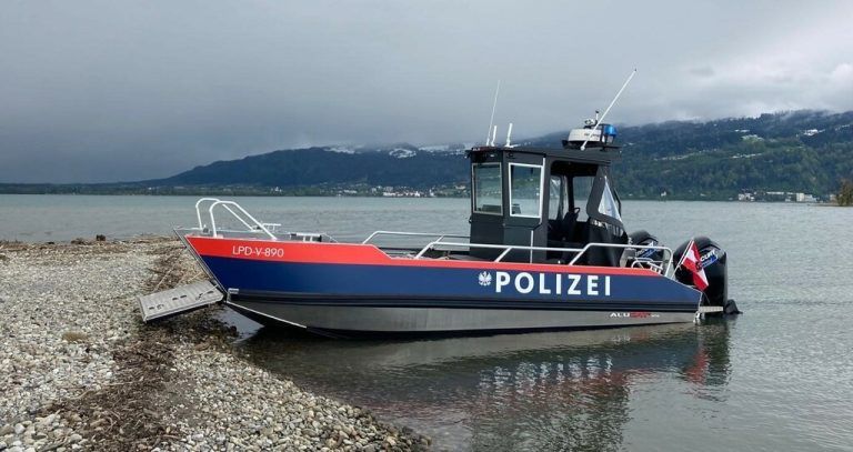 Das neue Boot.⇒LPD Vorarlberg
