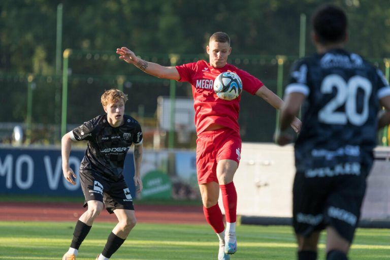 Kann Dornbirns Tamas Herbaly, hier in der Mitte zu sehen, seinen Status als Topscorer der Regionalliga West heute ausbauen?