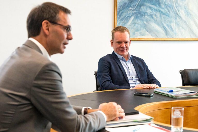 Markus Wallner (ÖVP) und Christof Bitschi (FPÖ)befinden sich seit Anfang Woche in Regierungsverhandlungen.⇒Paulitsch