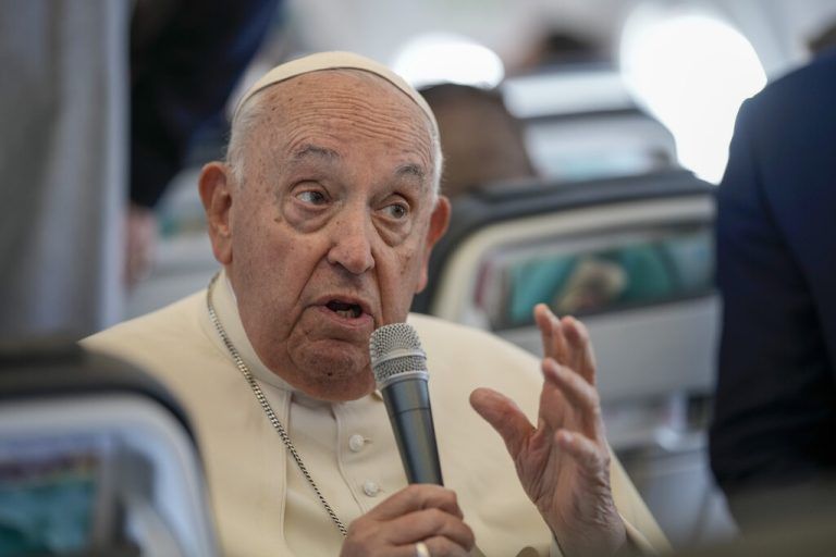 Papst Franziskus.⇒ap/adrew medichini