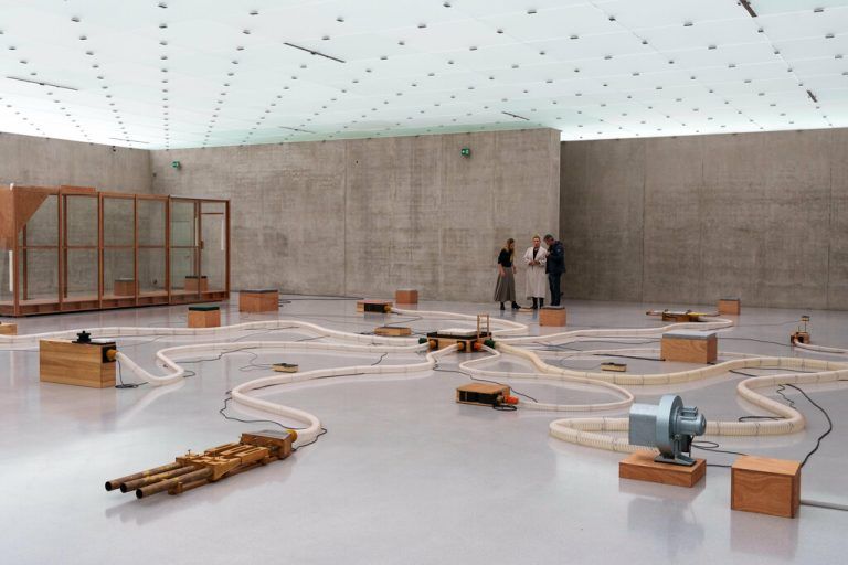 Tarek Atoui verwandelt das Kunsthaus in einen schallenden Resonanzkörper.⇒Stiplovsek