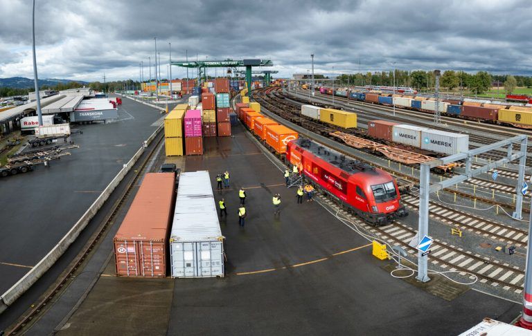 Ziel von Gebrüder Weiss, Terminal Service Austria und ÖBB ist eine Verdoppelung der Kapazitäten in Wolfurt.