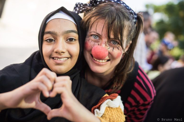 Auch Clown-Sein kann nicht nur viel fordern, sondern auch viel zurückgeben.