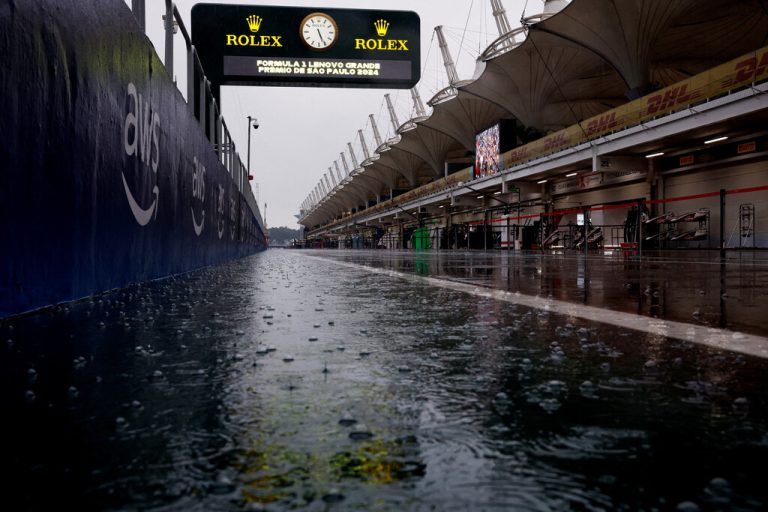 Da war gestern nichts zu machen: Die Regenfälle waren zu stark für ein Qualifying. ⇒Reuters