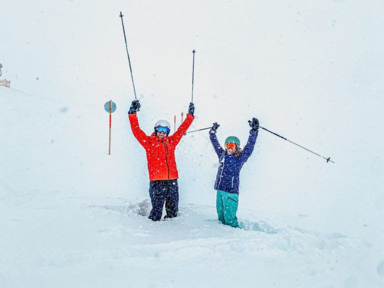 Der Neuschnee macht einen verfrühten Saisonstart möglich.silvretta montafon