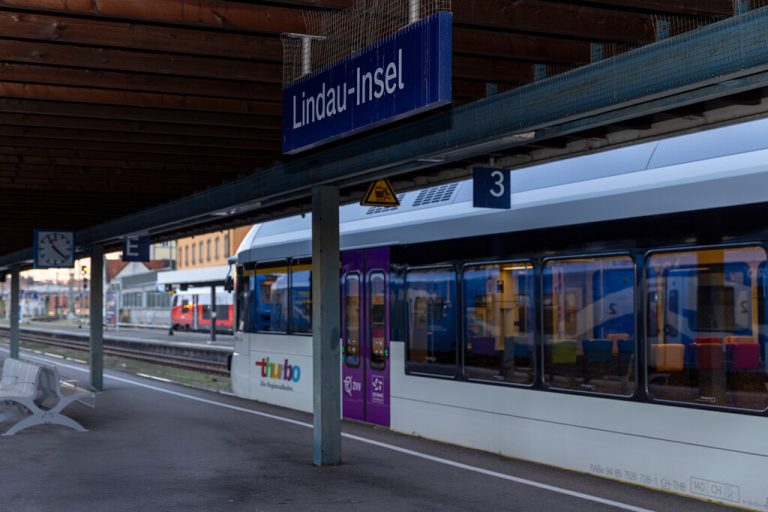 Die S7 fährt ab 15.12. täglich auf die Lindauer Insel. ⇒thurbo