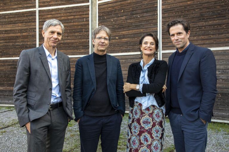 Die vier Direktoren aus drei Ländern.⇒Rasemann