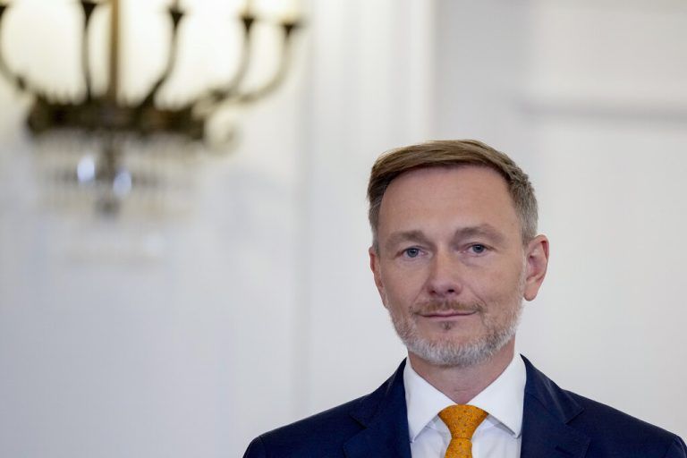 FDP-Chef Lindner. ⇒AP/EBRAHIM NOROOZI