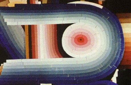 „Motion Painting °1“, (1947) von Oskar Fisching.⇒Fischinger