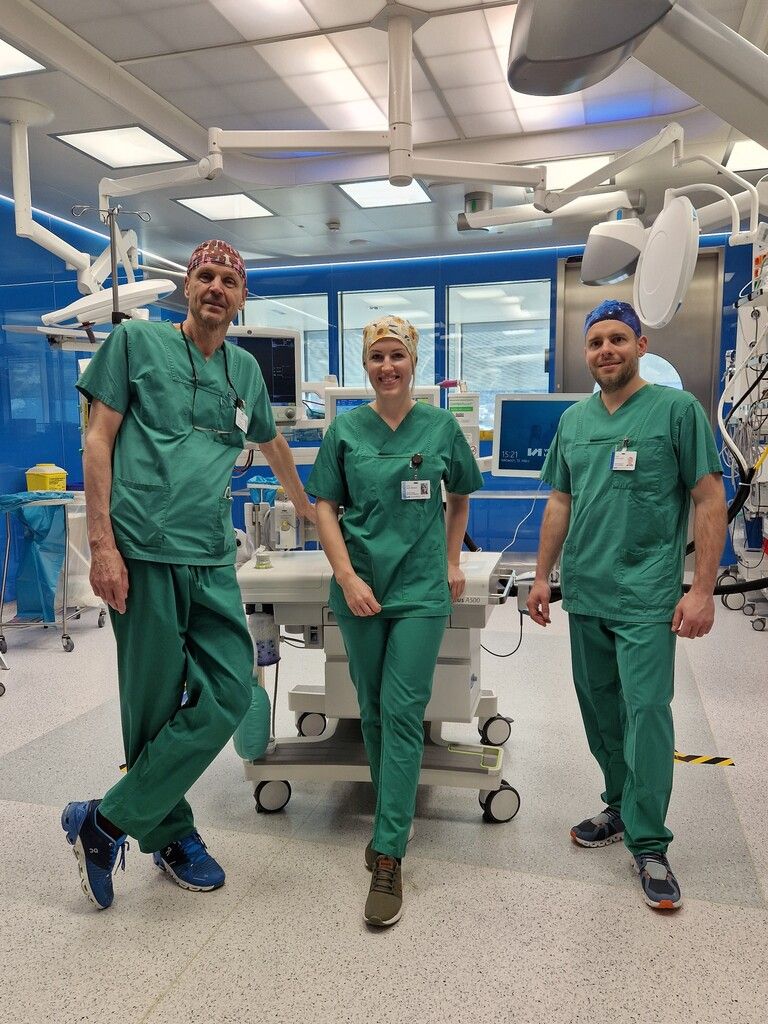Starkes Team: Reinhard Germann, Sarah Bertsch und Lucas Kuster (v.l.).lkhf