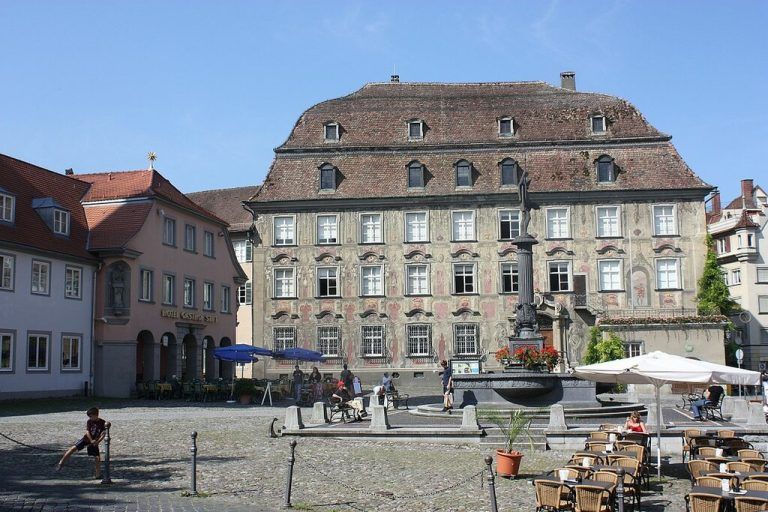 Das Haus zum Cavazzen in ­Lindau.⇒cc