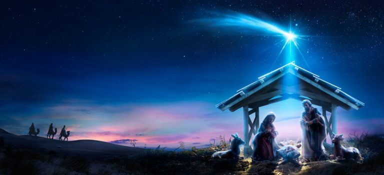 Der Stern von Bethlehem wies den Weisen aus dem Morgenland den Weg zur Krippe.⇒Shutterstock