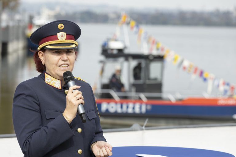 Landespolizeidirektorin Uta Bachmann.shourot