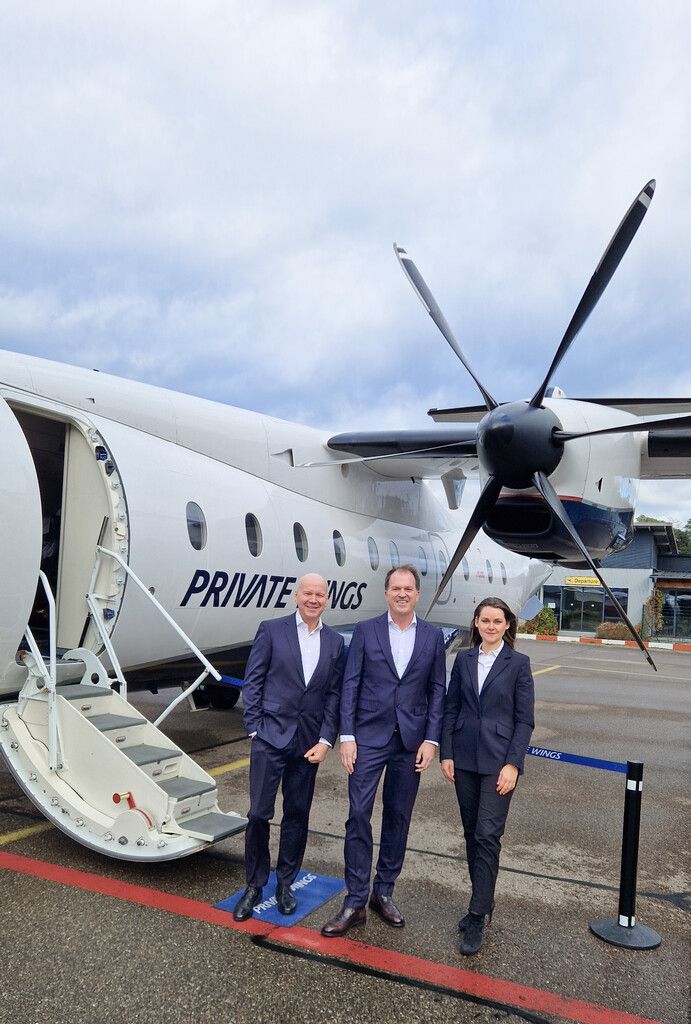 Mit einem neuen Flugzeug können zusätzliche Reiseziele angesteuert werden.private wings