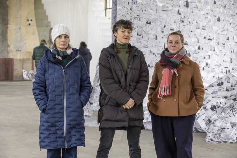 Ursula Palla, Katharina Fitz und Judith Saupper.⇒RASEMANN