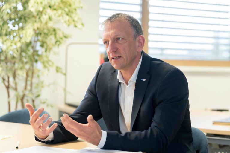 AMS-Landesgeschäftsführer Bernhard Bereuter.⇒Stiplovsek