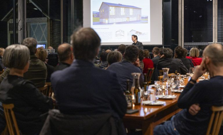 Architekt Georg Bechter verknüpfte die Leerstandsproblematik mit dem kulturstiftenden Altbestand.⇒Felder-Fontain (3)