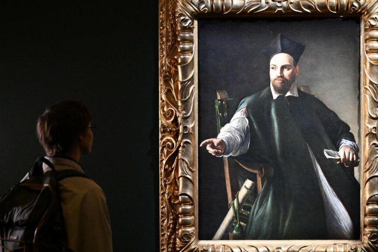 Auch das Porträt von Maffeo Barberini, des späteren Papstes Urban VIII., wird zu sehen sein. ⇒Alberto PIZZOLI / AFP