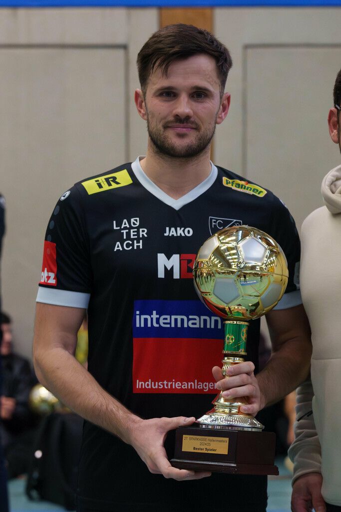 Der beste Spieler des Finalturniers Danijel Gasovic (FC Lauterach).