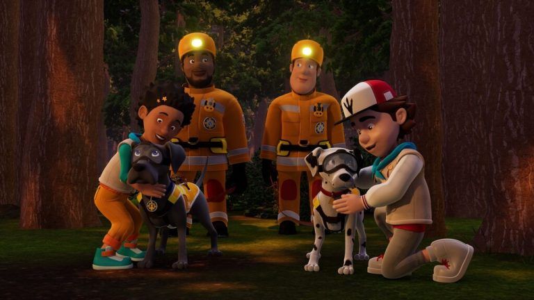 Die neue Feuerwache wird eröffnet. ⇒constantin film