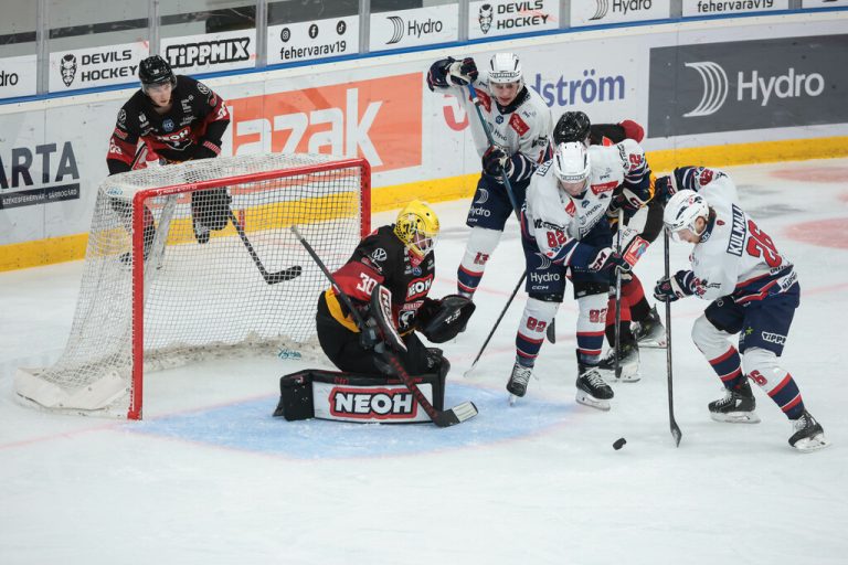 Die Pioneers stemmten sich lange bravourös gegen Fehervar. ⇒©Soós Attila