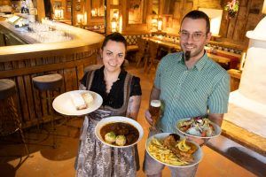 Der Kuhstall, in dem geschlemmt wird