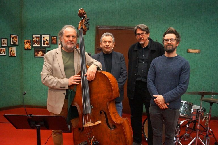 Herwig Hammerl, Hubert Dragaschnig, Peter Madsen und Martin Grabher (v.l.).⇒privat (4)