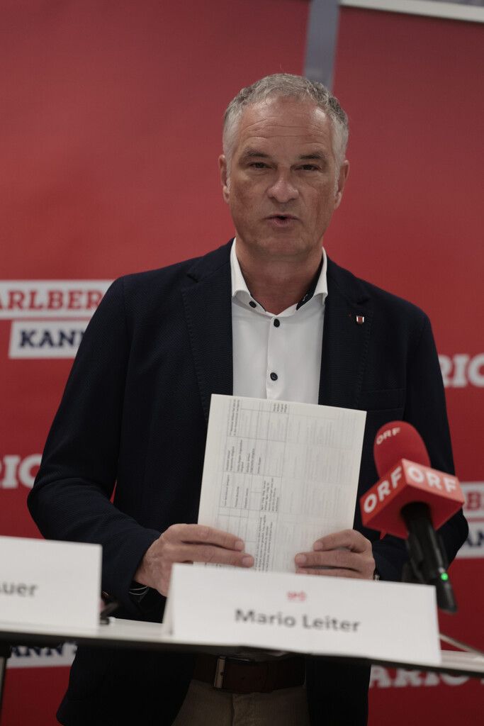 Mario Leiter will Bludenz regieren.⇒NEUE