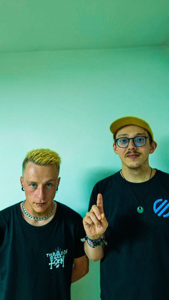 Luca Wachter und Lukas Gabriel von Schmärza.⇒Schmärza
