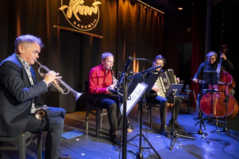 Stefan Dünser (l.), Martin Schelling, Goran Kovačević und Martin Deuring.⇒Furxer