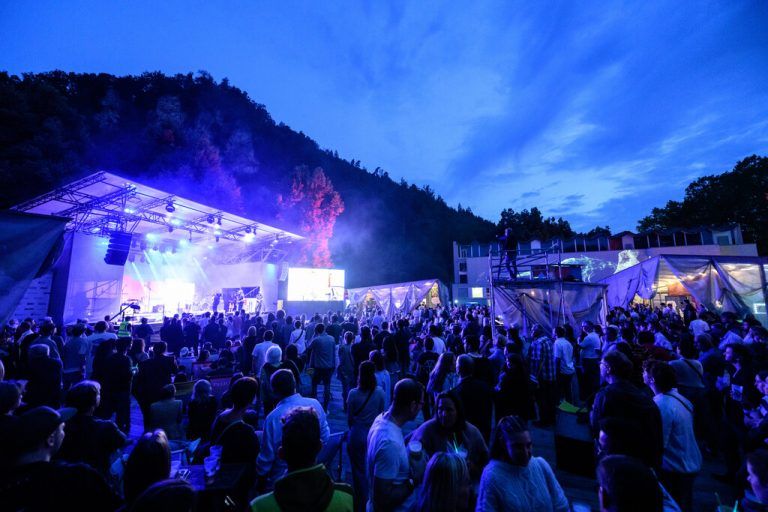 Top-Stimmung beim Finale des Musikwettbewerbs „Sound@V“ des ORF Vorarlberg. ⇒RHOMBERG, Hensel