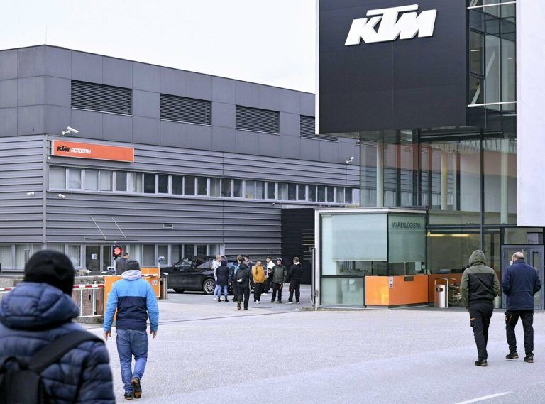 Das KTM-Werk in Mattighofen. ⇒apa