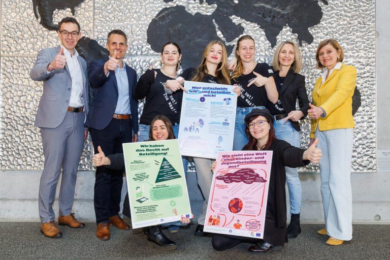 Die Plakatserie soll ein Zeichen für Partizipation setzen. ⇒vlk