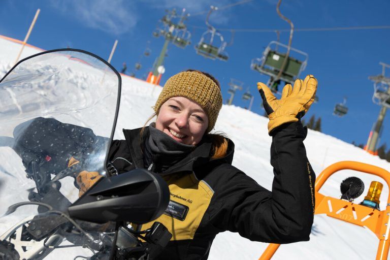 Ein Arbeitsplatz, direkt auf der Piste.⇒hartinger (3)⇒