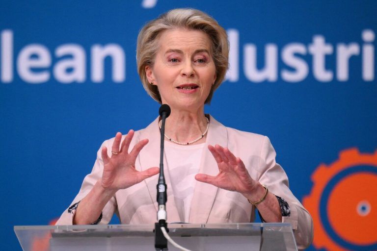 Kommissionspräsidentin Ursula von der Leyen.⇒afp/john thys