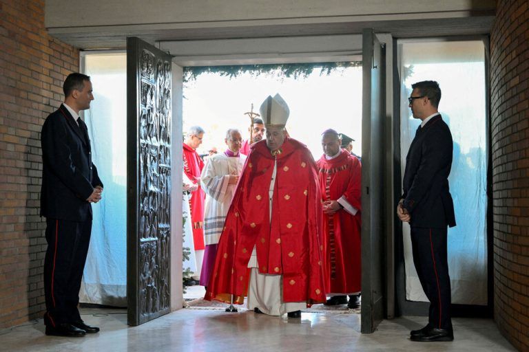 Papst Franziskus besuchte am 26. Dezember ein Gefängnis in Rom.⇒⇒Vatican Media