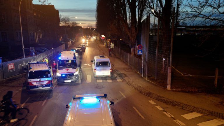 Polizei- und Rettungskräfte waren rasch vor Ort. ⇒ms