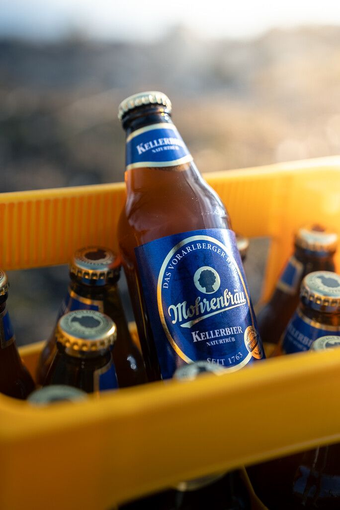 Die 0,33-Liter-Flaschen sind nun aus Leichtglas. ⇒Mohrenbräu