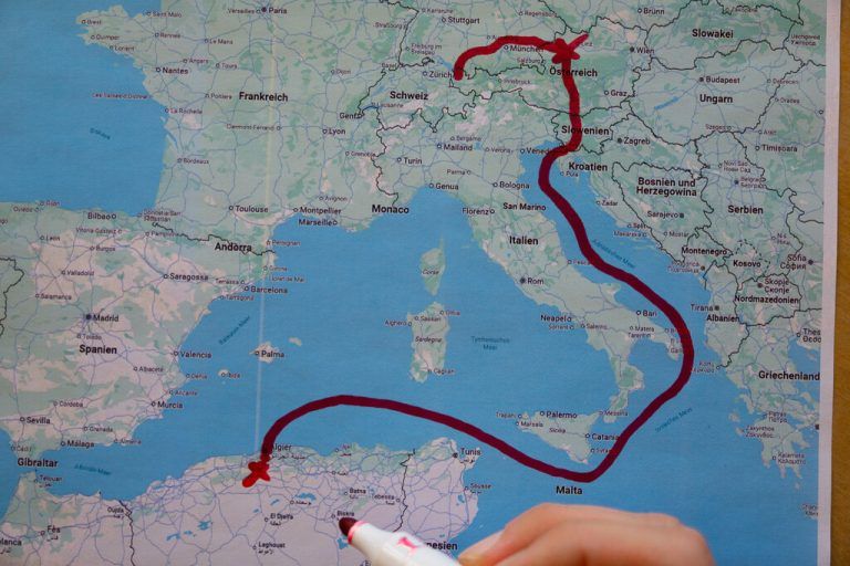 Die Reiseroute nach Algerien.hartinger (4)