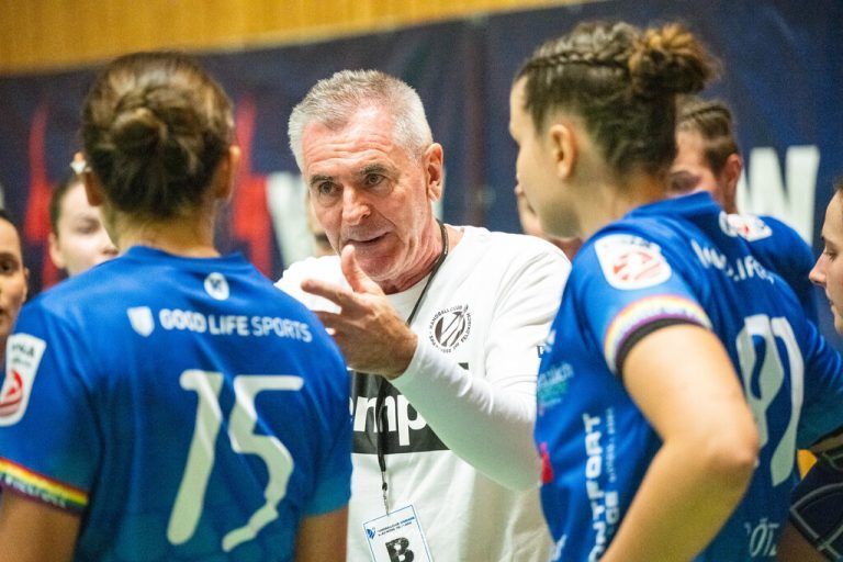 Feldkirch-Trainer Zoltan Balogh konnte nach dem Spiel gegen Graz sehr zufrieden sein mit seiner Mannschaft. Der Sieg war ein wichtiger Schritt in Richtung Klassenerhalt.⇒Alexandra Serra