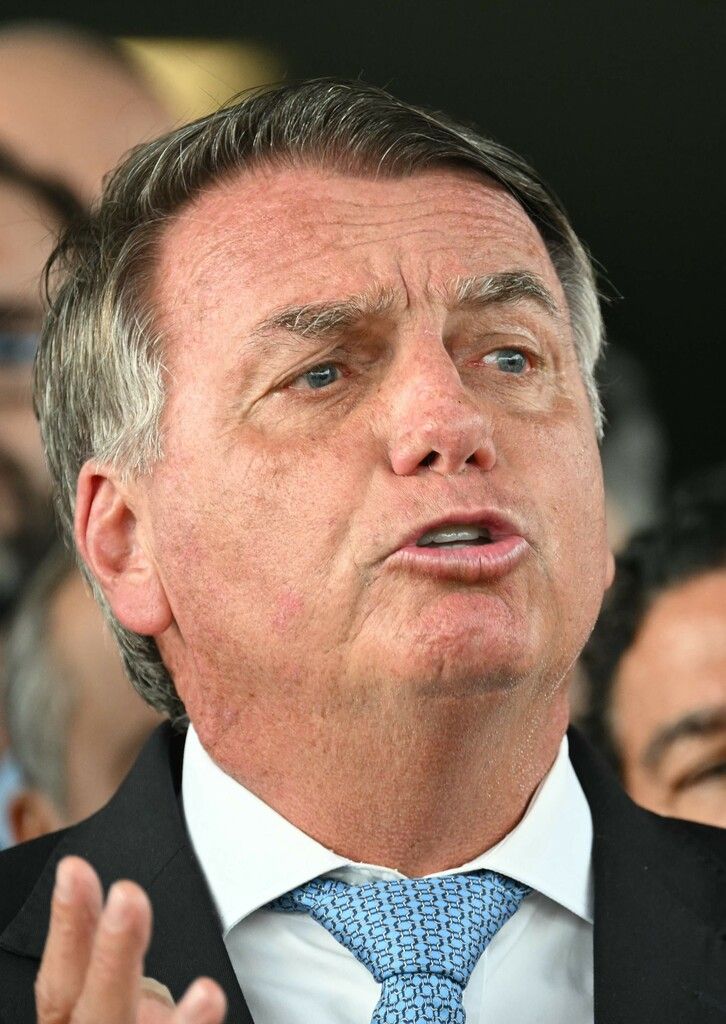 Jair Bolsonaro.⇒AFP