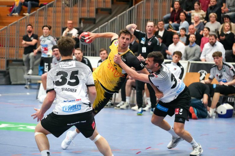 Markus Mahr war abermals bester Werfer der Bregenzer, hatte aber wie seine Teamkollegen auch keinen guten Abend.⇒Dietmar Stiplovsek