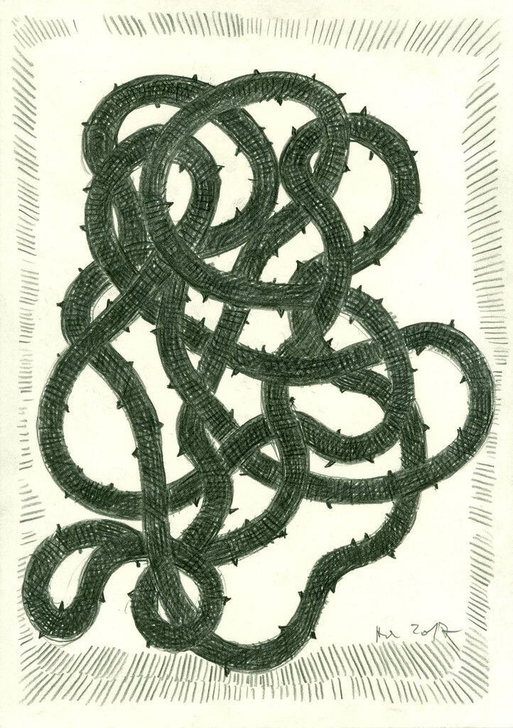 Zeichnung von Peter Hauenschild.Peter hauenschild