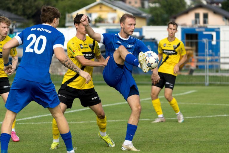 Arbnor Rexhaj gelangen letzte Saison 14 Tore für Röthis.⇒Stiplovsek