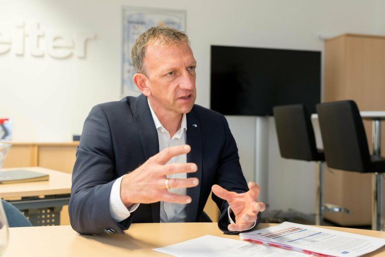 Bilanz-Ausblickinterview: Bernhard Bereuter, AMS Bregenz.