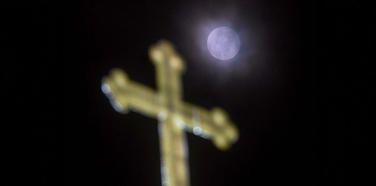 Der erste Vollmond nach Frühlingsbeginn bestimmt den Ostertermin.⇒AFP
