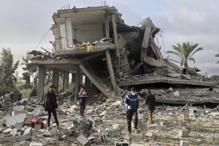 Ein Bild der Verwüstung: Der Gazastreifen ist im Nahostkonflikt besonders umkämpft.⇒ap